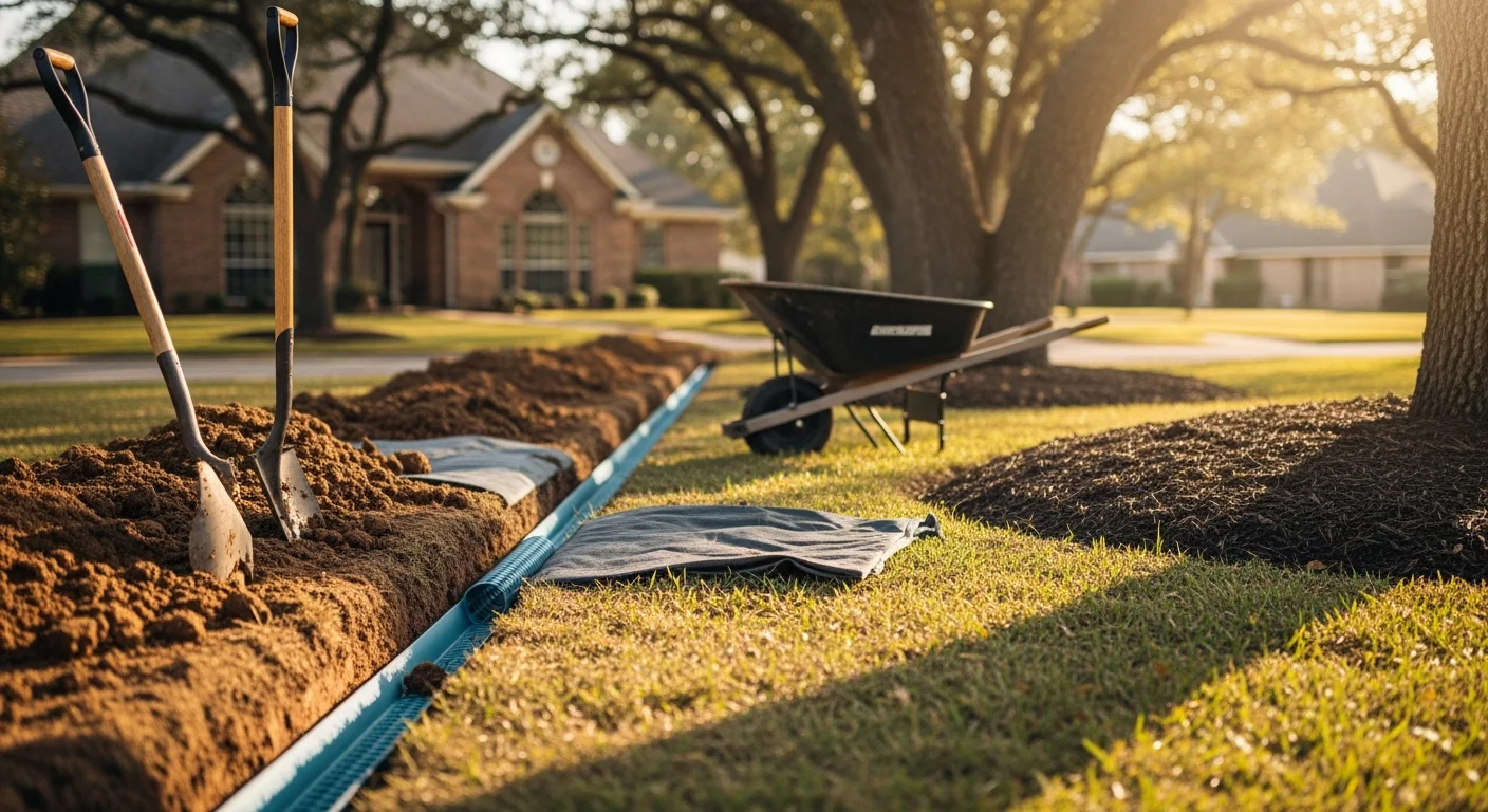 Erosion control and drainage solutions for residential and commercial properties