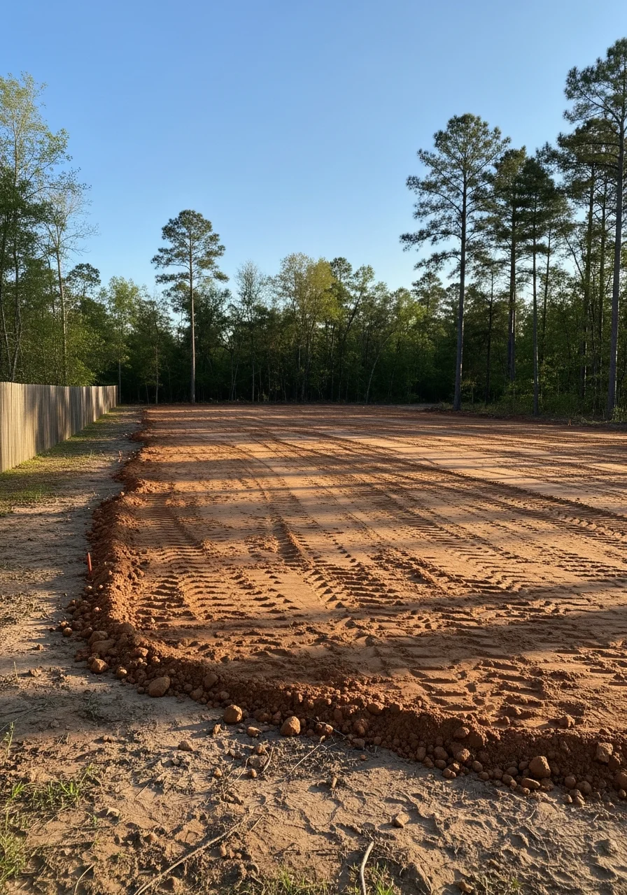 A detailed view of finished work on a Magnolia property, demonstrating quality craftsmanship that complements the area's natural setting.