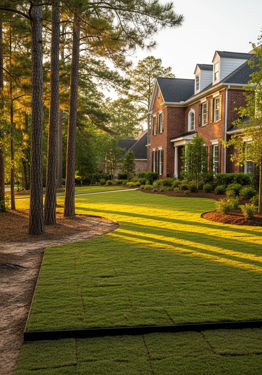 A detailed view of finished work on a Spring property, showing the quality and care that Spring homeowners depend on.