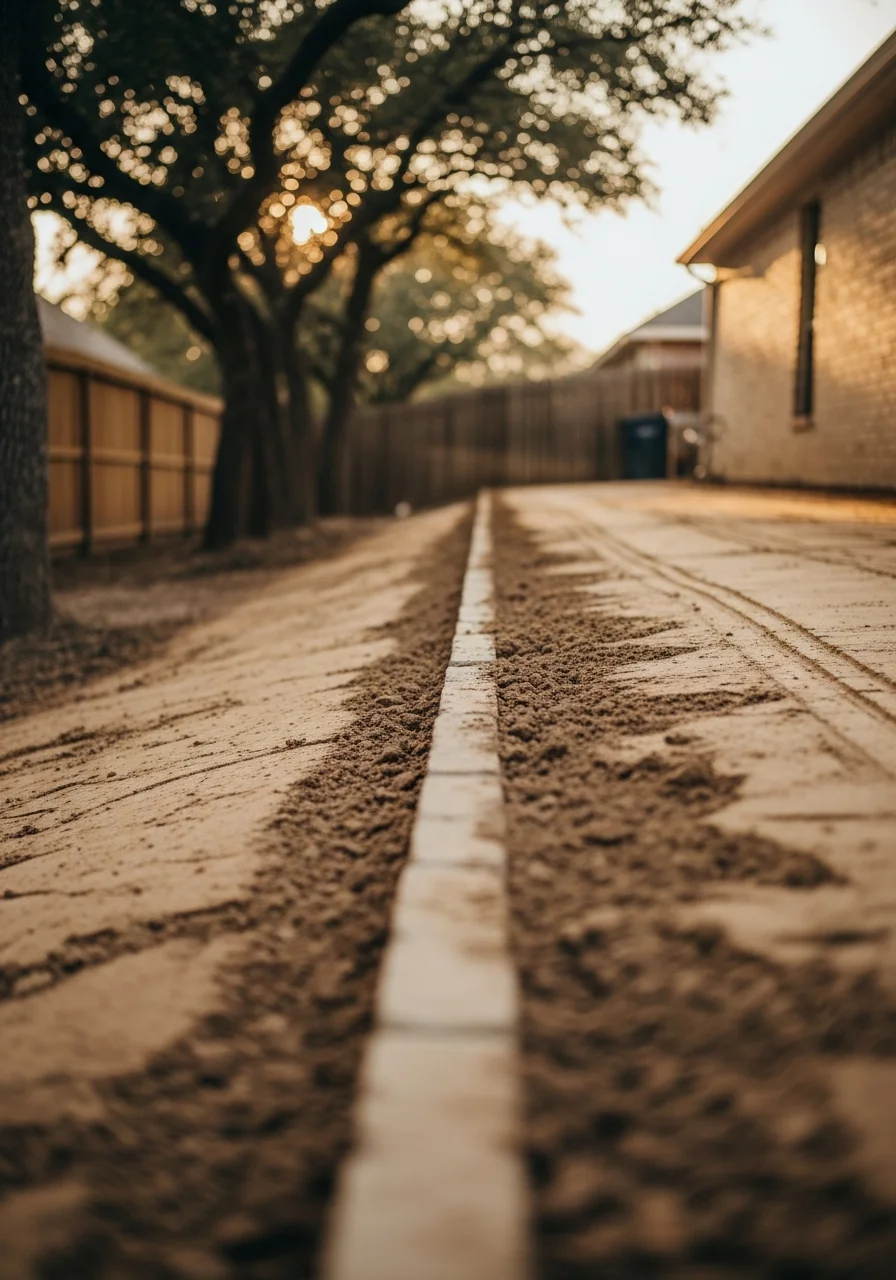 A close-up of professional craftsmanship on a Tomball property, showing attention to detail and local building standards.