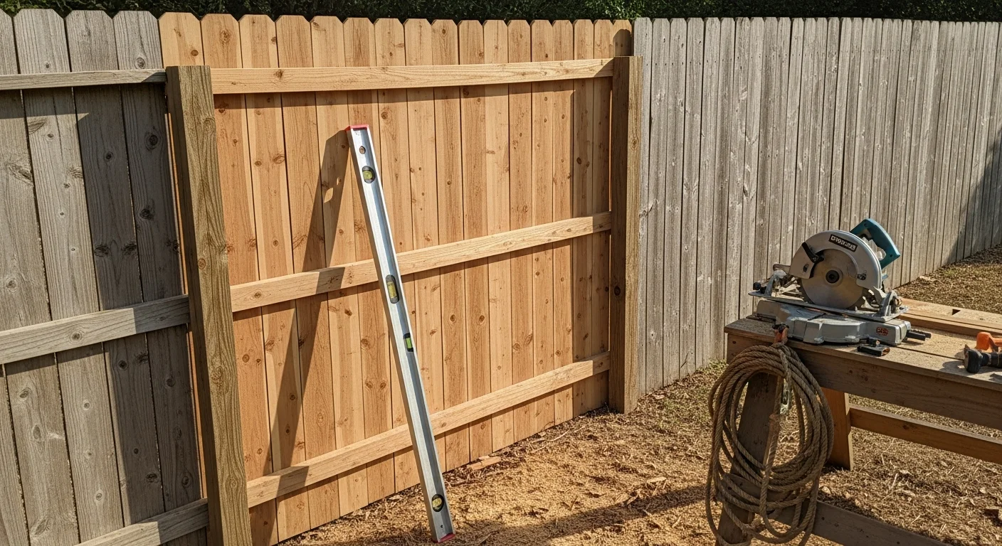 Fence Repair professional work in Tomball, Texas