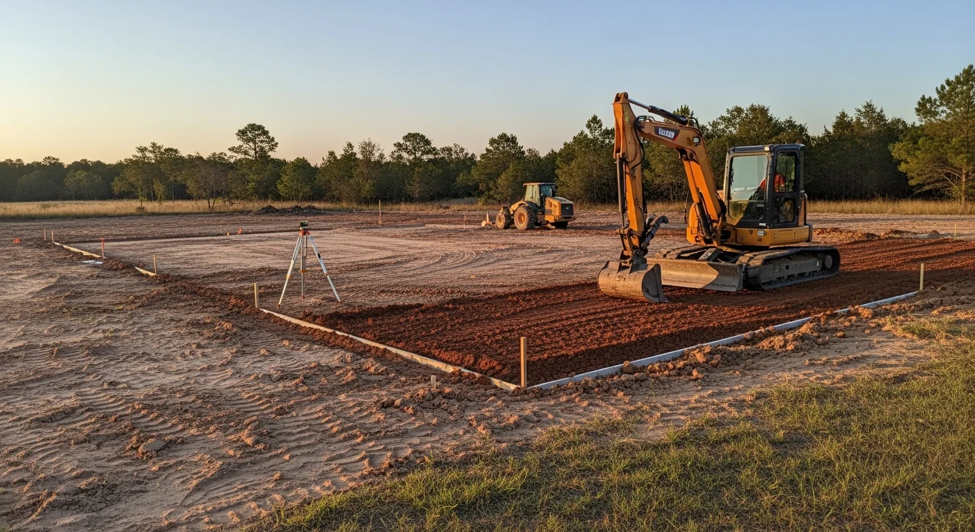 Grading and Earthwork professional work in Tomball, Texas