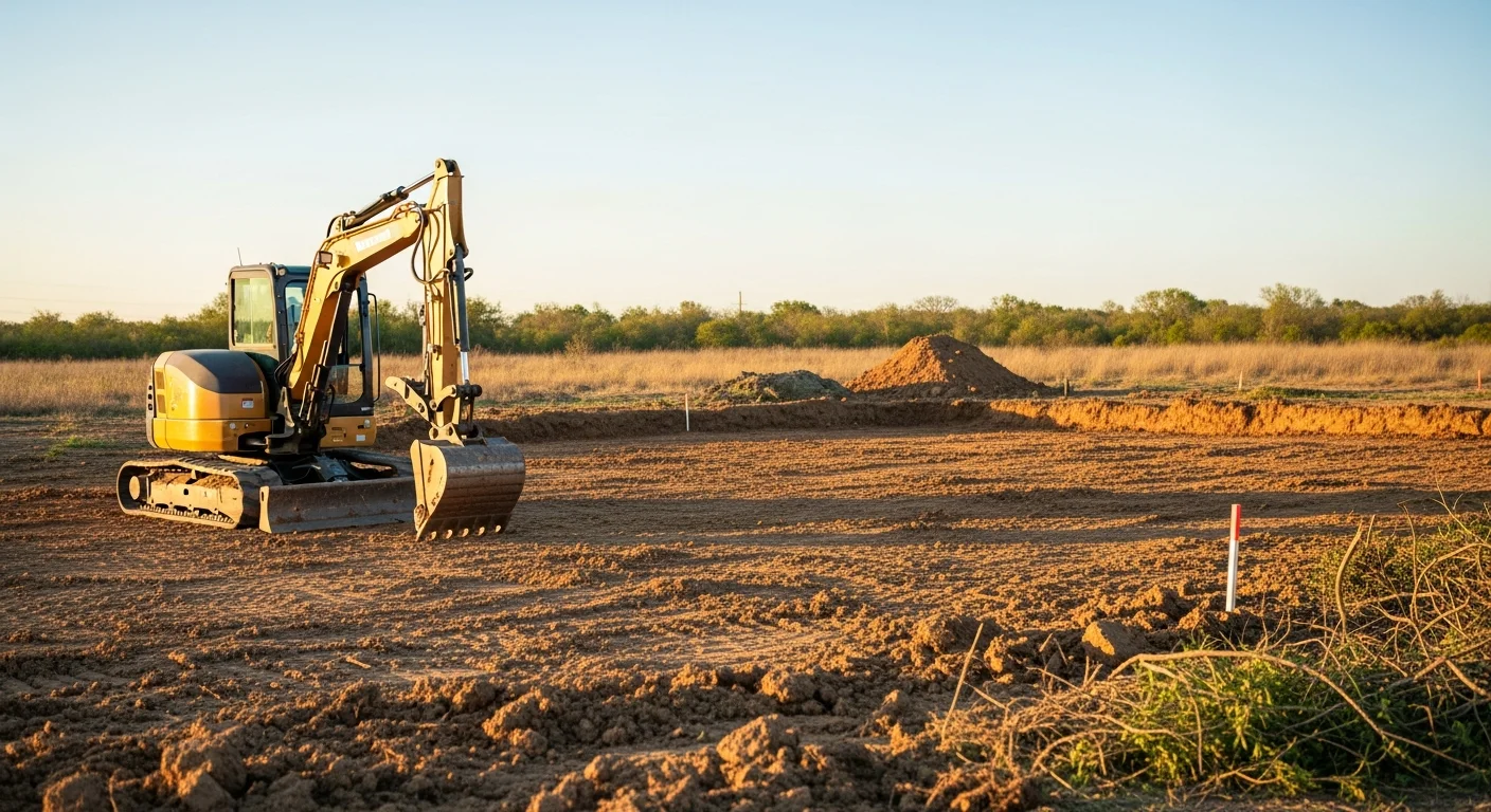 Site Preparation professional work in Tomball, Texas
